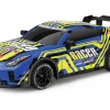 RC Racer med lys og try me funktion blå/gul
