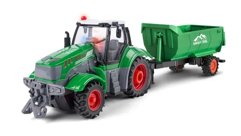 RC TRAKTOR MED ANHÆNGER
