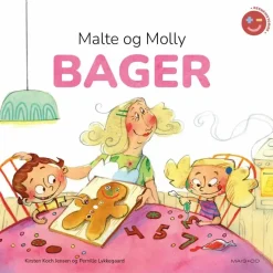 Regnehistorier: Malte og Molly bager