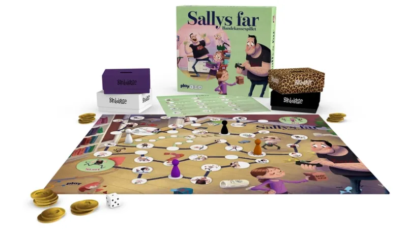 Sallys far - Bandekassespillet