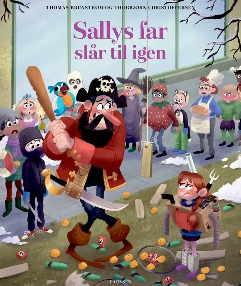 Sallys far slår til igen