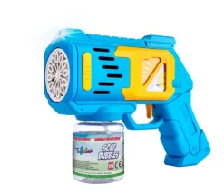 Sæbeboblepistol med lys og 80 ml sæbevand