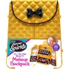 SHIMMER N SPARKLE COSMETIC BACKPACK GOLD