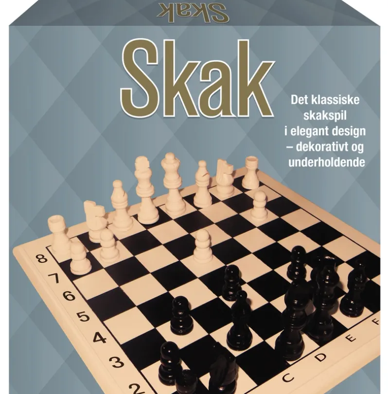 Skakspil i træ