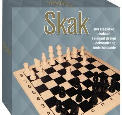 Skakspil i træ