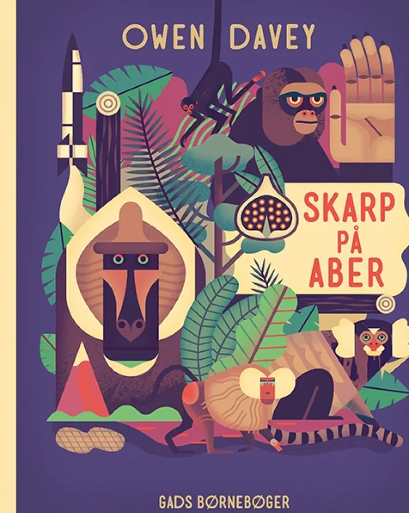 Skarp på aber