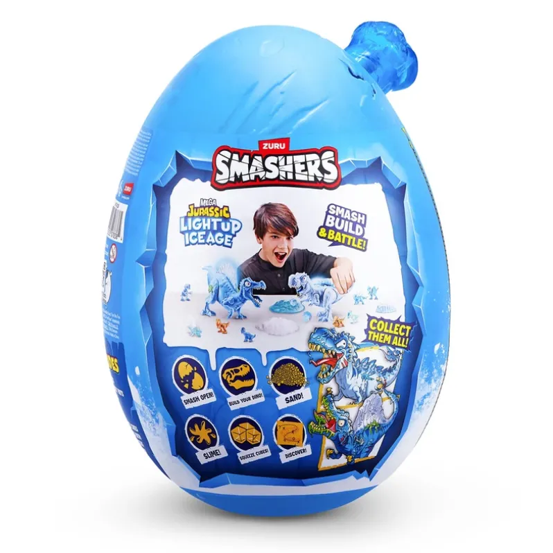 SMASHERS EGG JURASSIC LIGHT UP ICE AGE STOR ass