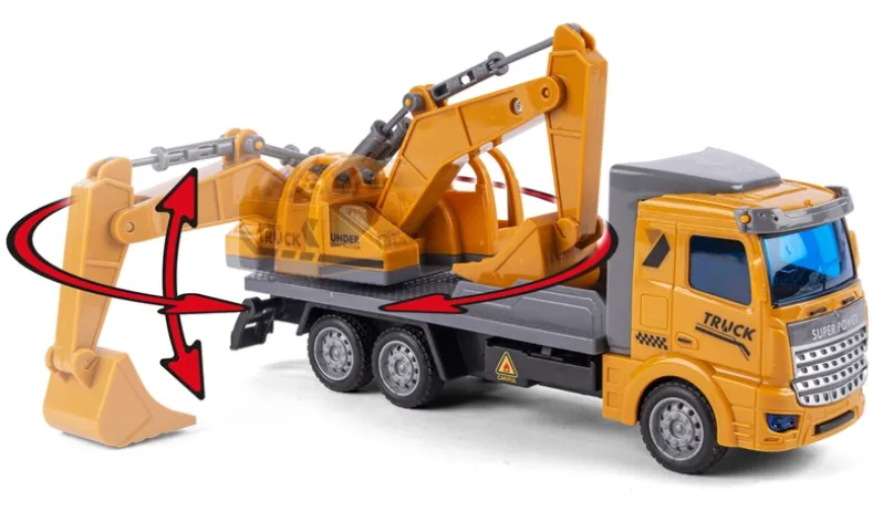 SPEED 4a TRUCK 1:43 PULLBACK ass