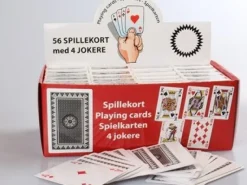 Spillekort med 4 jokere