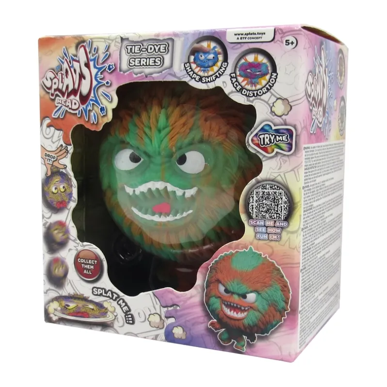 Splats head Tie Dye Monstre ass