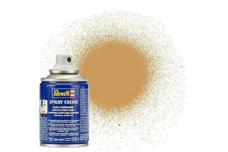 Spray ochre brown mat 100 ml.