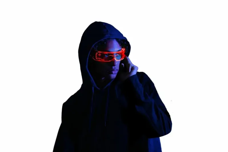 Spy X Nat-observationsbriller m. LED-lys