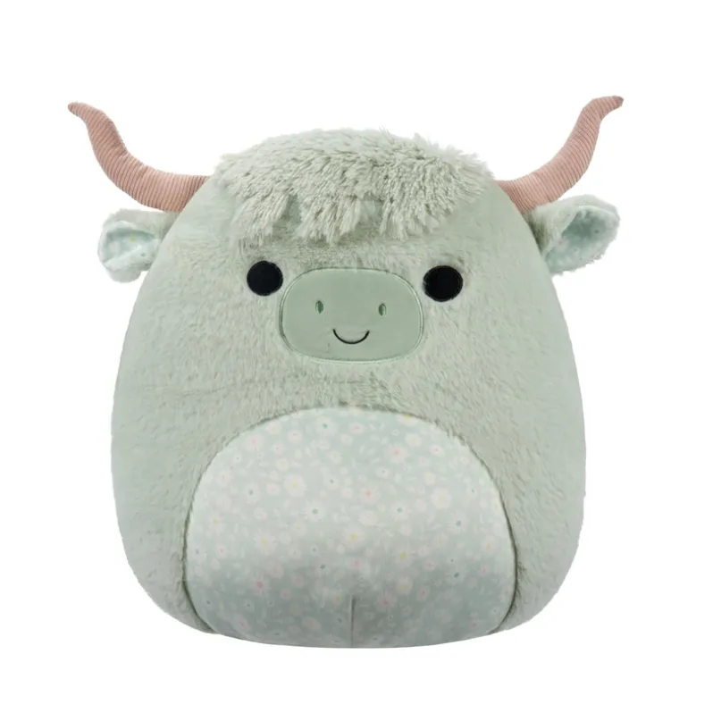 Squishmallows 40 cm Fuzz A Mallows Iver Highland Cow