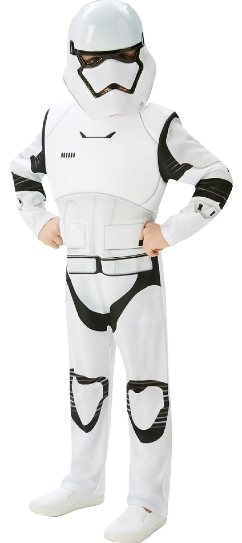 Star Wars Stormstrooper Deluxe dragt med maske str. 5-6 år