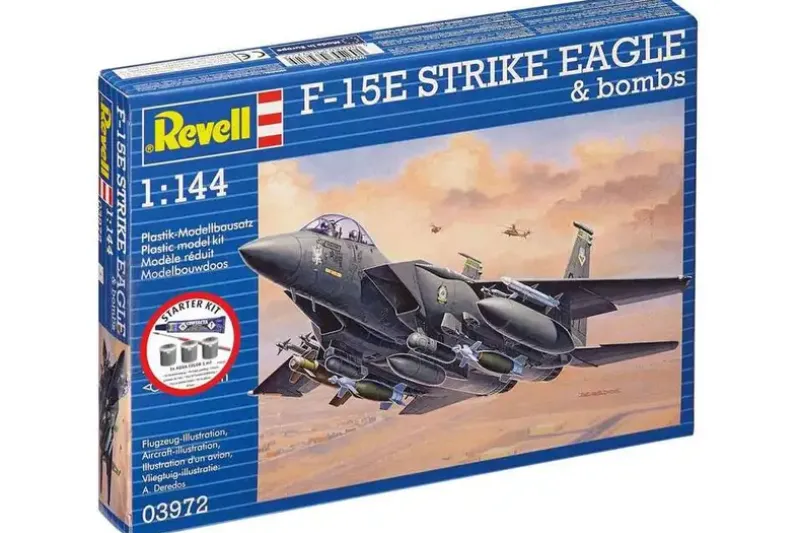 Starter Kit F-15E Strike Eagle & bombs 1:144