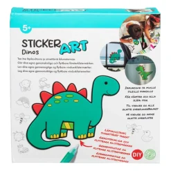 Sticker Art vinduesklistermærker ass