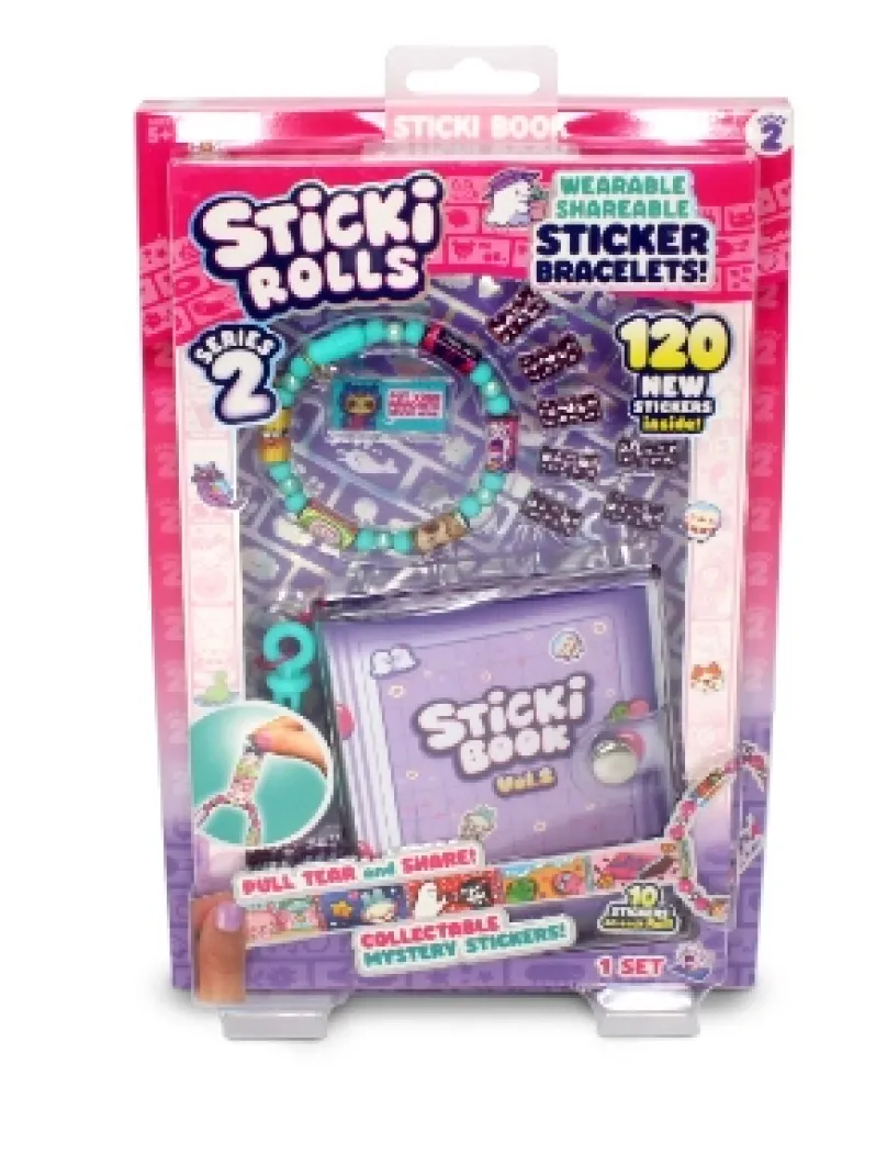 Sticki Rolls Sticki Book