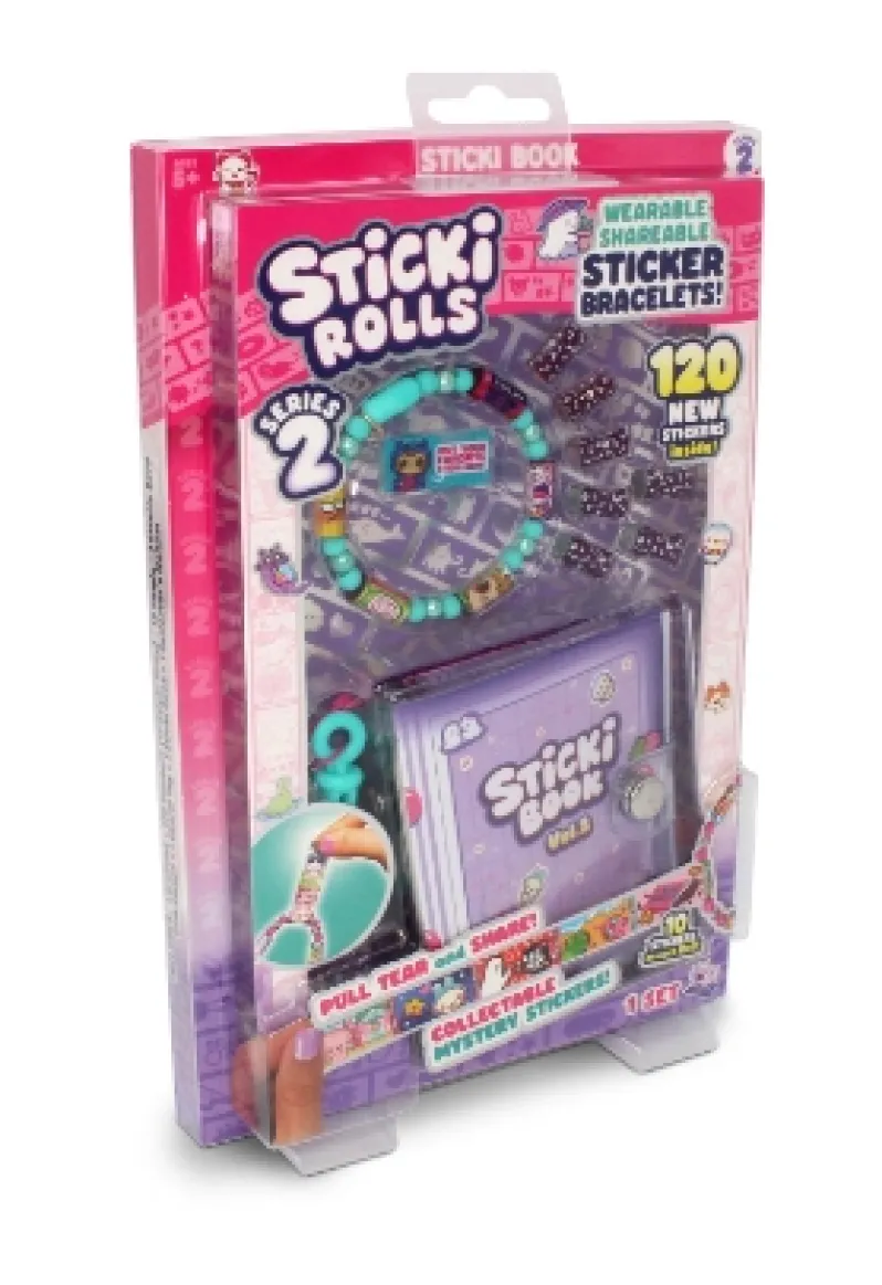 Sticki Rolls Sticki Book