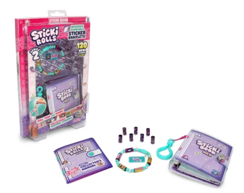 Sticki Rolls Sticki Book