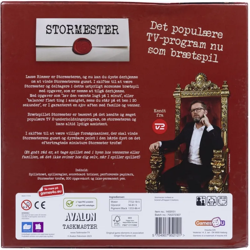 Stormester Lasse Rimmer