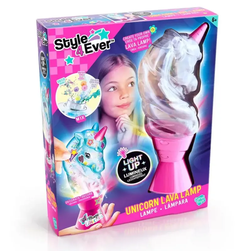 Style 4 ever gør det selv enhjørningelavalampe