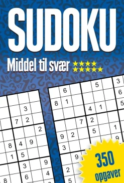 Sudoku - middel til svær