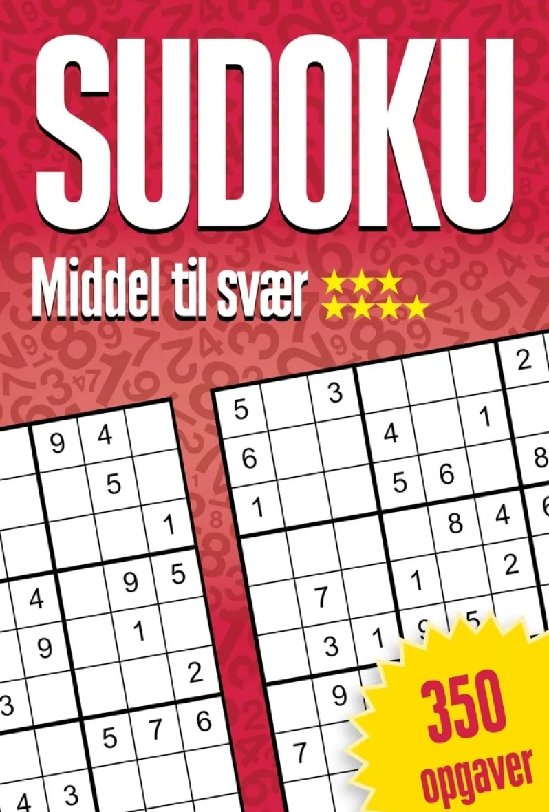 Sudoku - middel til svær