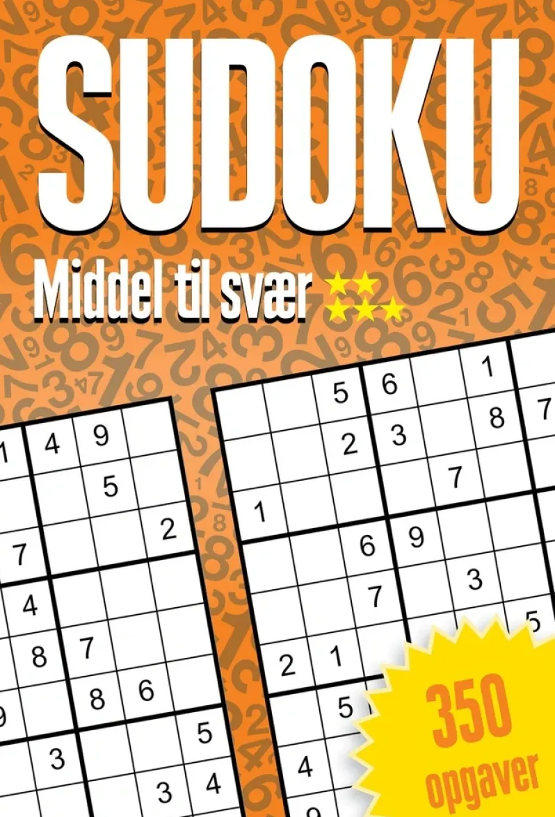 Sudoku - middel til svær