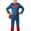 Superman Classic kostume med kappe str. 7-8 år
