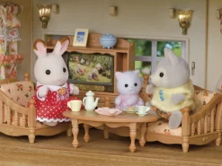 Sylvanian Families Byhus med Lys - med hemmeligt loftsrum