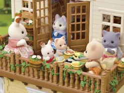 Sylvanian Families Byhus med Lys - med hemmeligt loftsrum