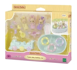 Sylvanian Families Trillingernes Badetid's sæt