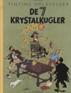 Tintin: De 7 krystalkugler - retroudgave