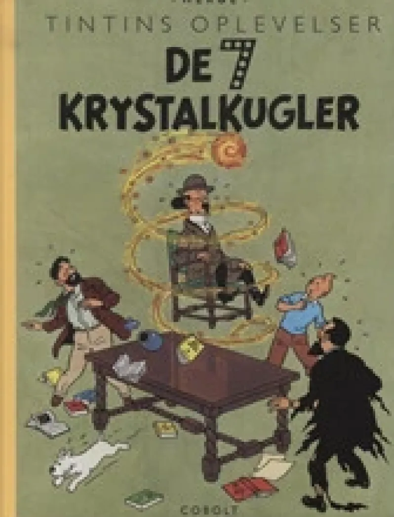 Tintin: De 7 krystalkugler - retroudgave