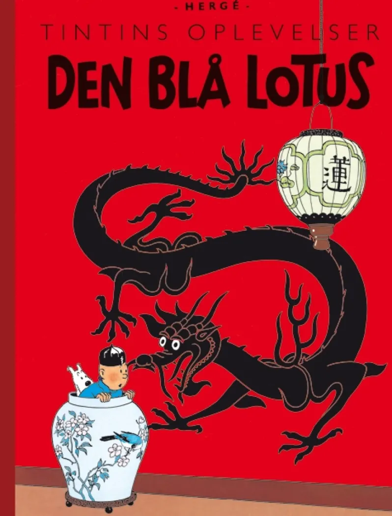 Tintin: Den Blå Lotus - retroudgave