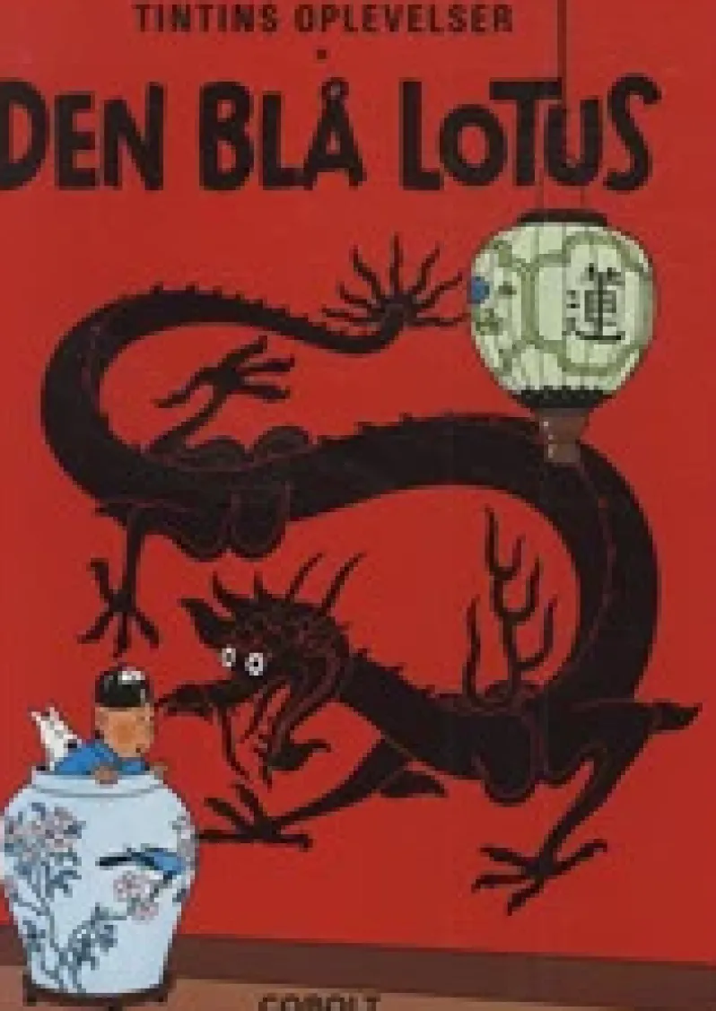 Tintin: Den Blå Lotus - softcover