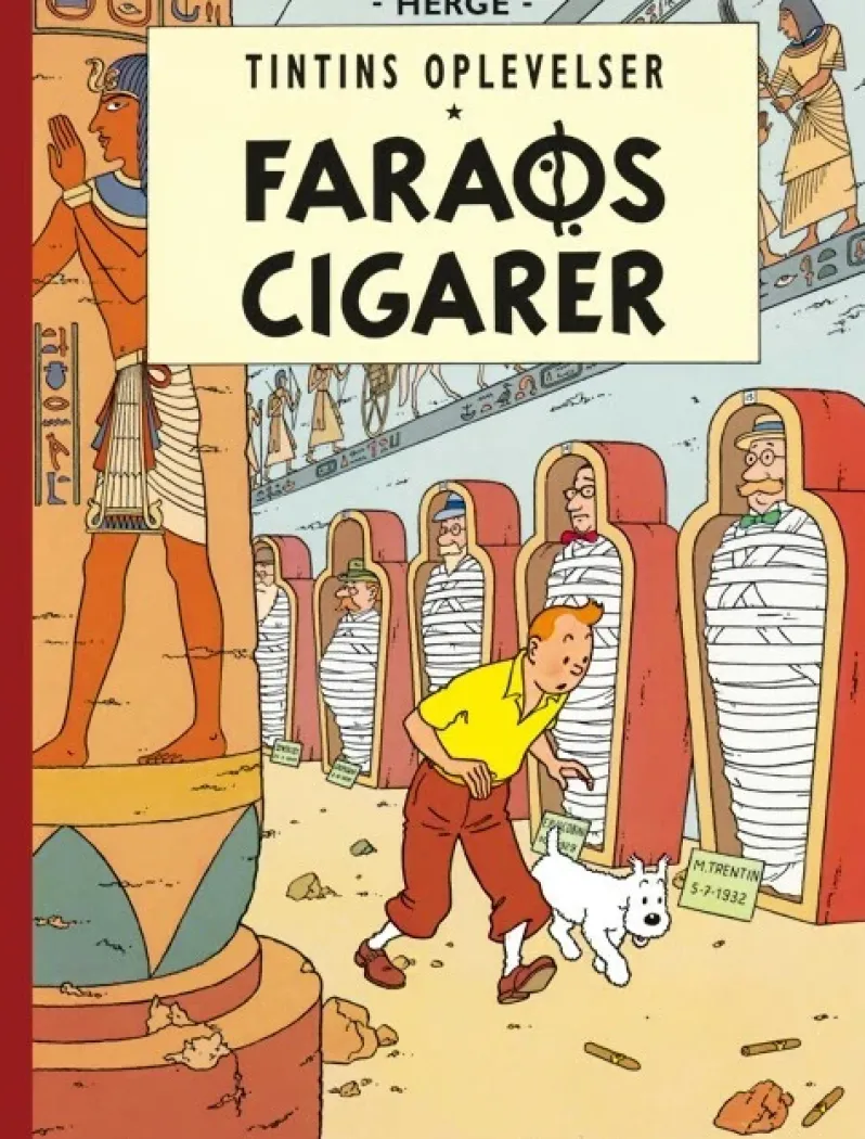Tintin: Faraos cigarer - retroudgave
