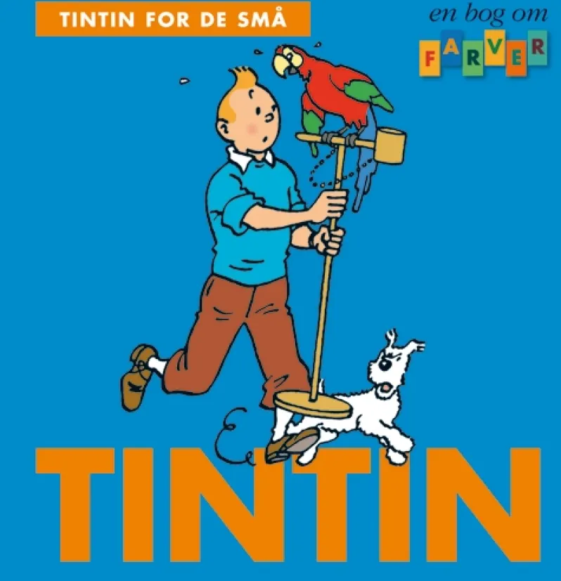 Tintin for de små: En bog om farver
