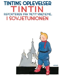 Tintin i Sovjetunionen – softcover sort/hvid