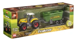 Traktor med anhænger ass