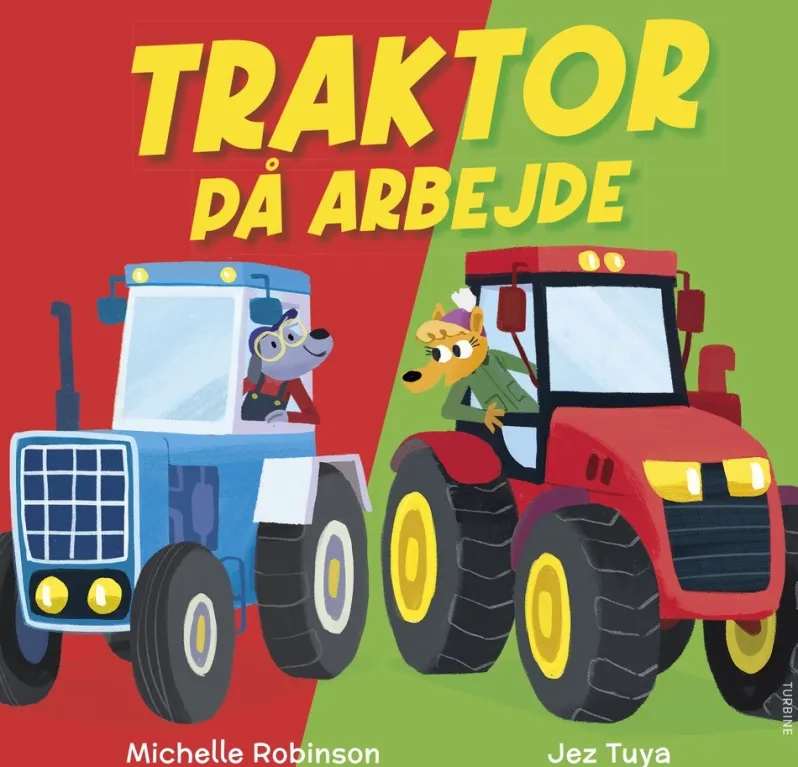 Traktor på arbejde