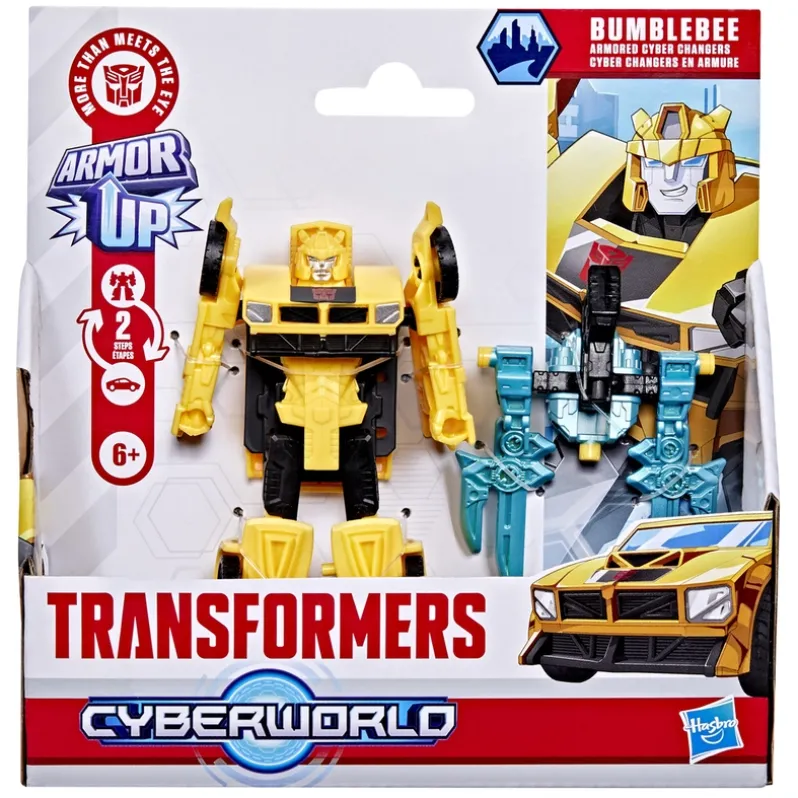 Transformers cyberworld armored cyber change ass