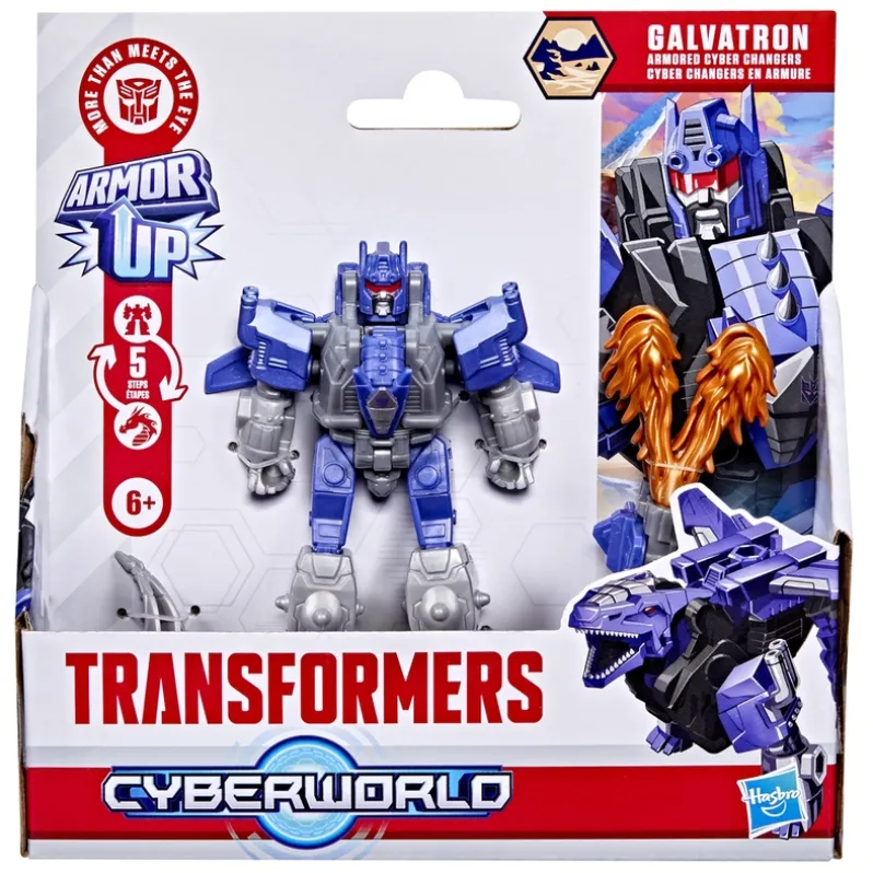 Transformers cyberworld armored cyber change ass
