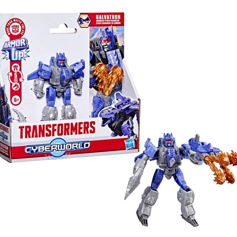Transformers cyberworld armored cyber change ass