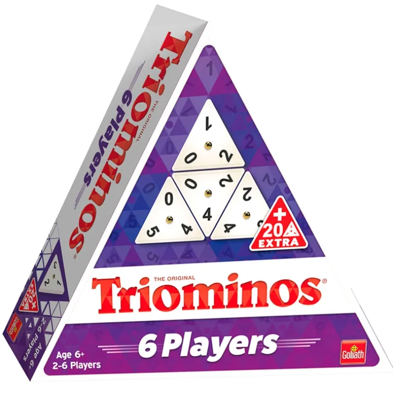 Triominos for 6 spillere