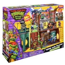 Turtles Mutant Mayhem Large Playset Sewer Lair Dlx
