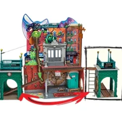 Turtles Mutant Mayhem Large Playset Sewer Lair Dlx