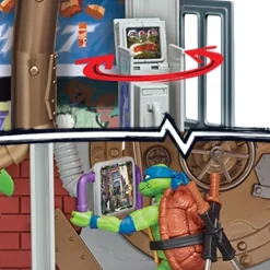 Turtles Mutant Mayhem Large Playset Sewer Lair Dlx