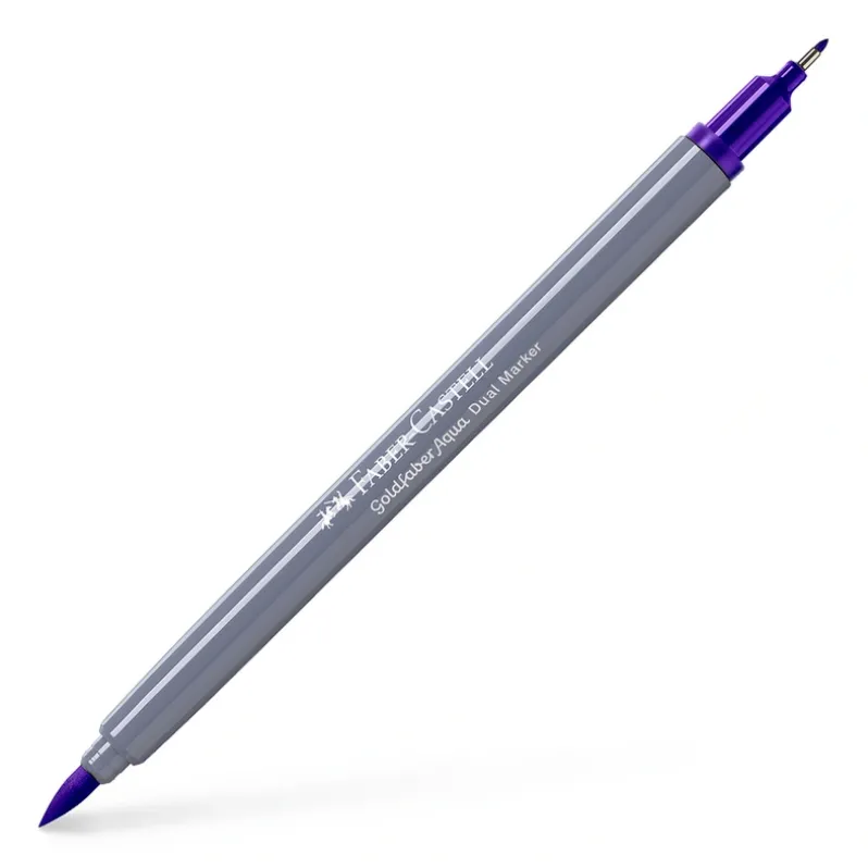 Tusser dobbelt Goldfaber Aqua mauve 249