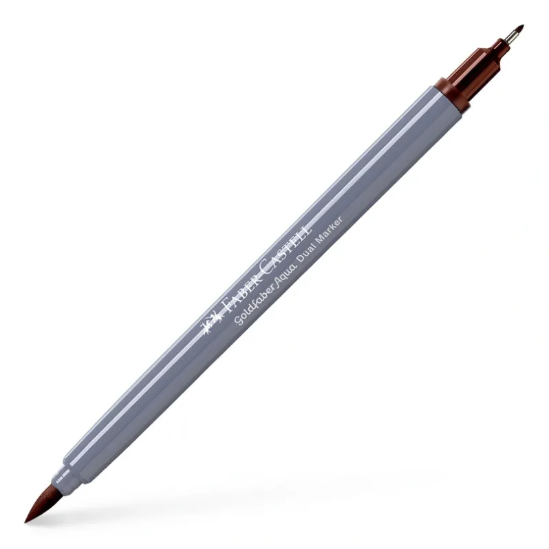 Tusser dobbelt Goldfaber Aqua burnt siena 283